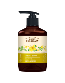 Mydło  wpłynie jaskółcze ziele i lipa 460 ml | Green Pharmacy
