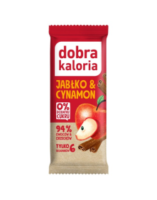 Baton jabłko i cynamon 35 g | Dobra Kaloria