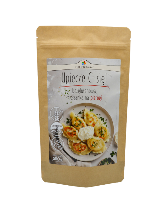 Bezglutenowa mieszanka na pierogi 550 g | Pięć Przemian