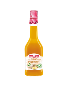 Syrop imbirowy z cytryną 500 ml | Polska Róża