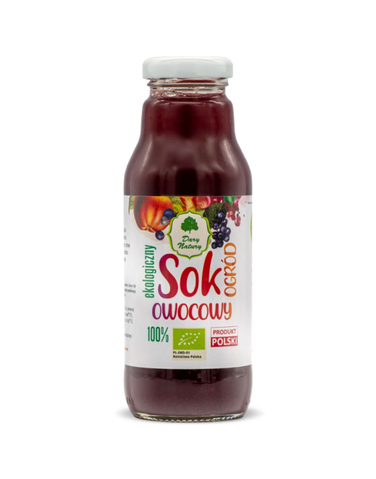 Ekologiczny sok owocowy 270 ml | Dary Natury