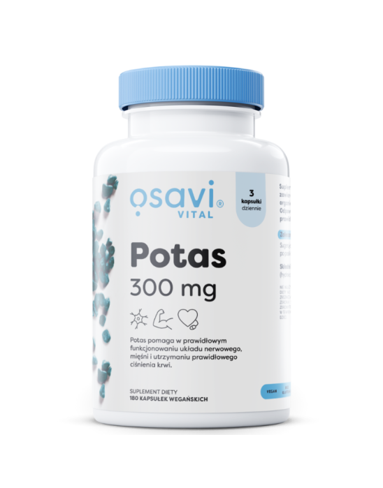 Potas 300 mg 180 kaps | Osavi
