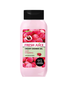 Kremowy żel pod prysznic liczi i malina 400 ml | Elfa