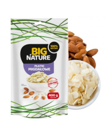 Płatki migdałowe 400 g | Big Nature