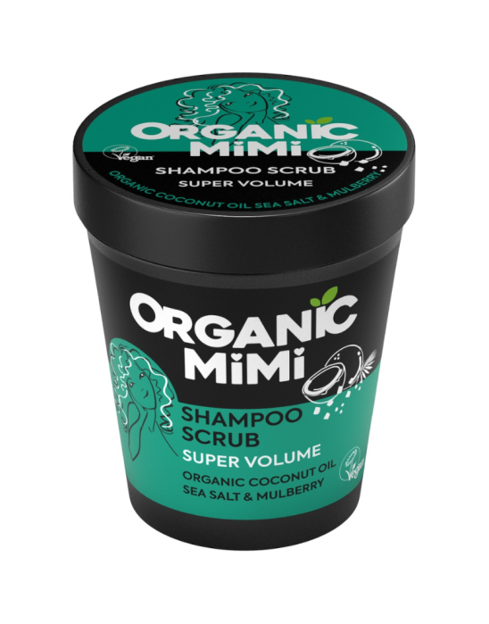 Szampon-peeling sól morska i morwa 280 g | Organic Mimi