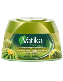 Krem do stylizacji włosów oliwka, kaktus, rukiew wodna 210 ml | Vatika