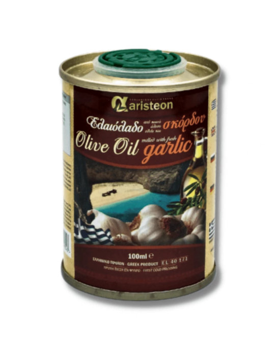 Oliwa z oliwek z czosnkiem 100 ml | Aristeon