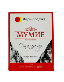 Mumio ałtajskie Balsam gór 10 g bryłka
