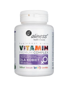 Vitamin premium complex dla kobiet 120 tabl | Aliness