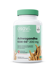 Ashwagandha KSM-66 200 mg 120 kaps | Osavi