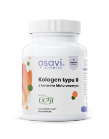 Kolagen typu II z kwasem hialuronowym 30 kaps | Osavi