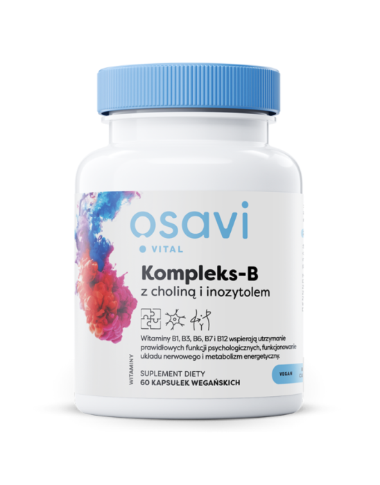 Kompleks-B z choliną i inozytolem 60 kaps | Osavi