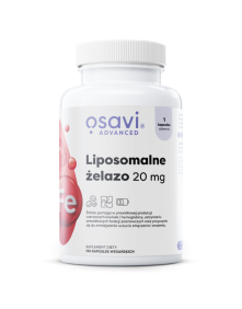 Liposomalne żelazo 20 mg 120 kaps | Osavi
