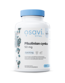 Pikolinian cynku 50 mg 180 kaps | Osavi