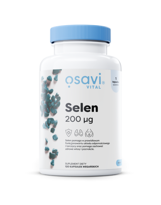 Selen 200 µg 120 kaps | Osavi