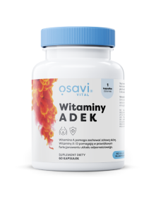 Witaminy ADEK 60 kaps | Osavi