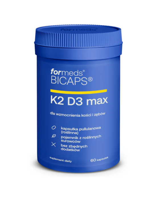 Bicaps K2 D3 max 60 kaps | Formeds
