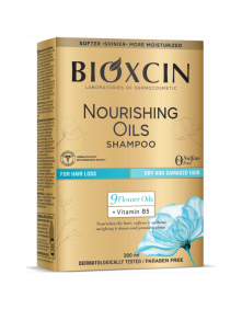 Szampon do włosów zniszczonych z olejkami odżywczymi 300 ml | Bioxcin