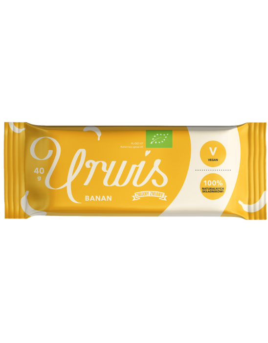 Baton Urwis bananowy 40 g | Zmiany Zmiany