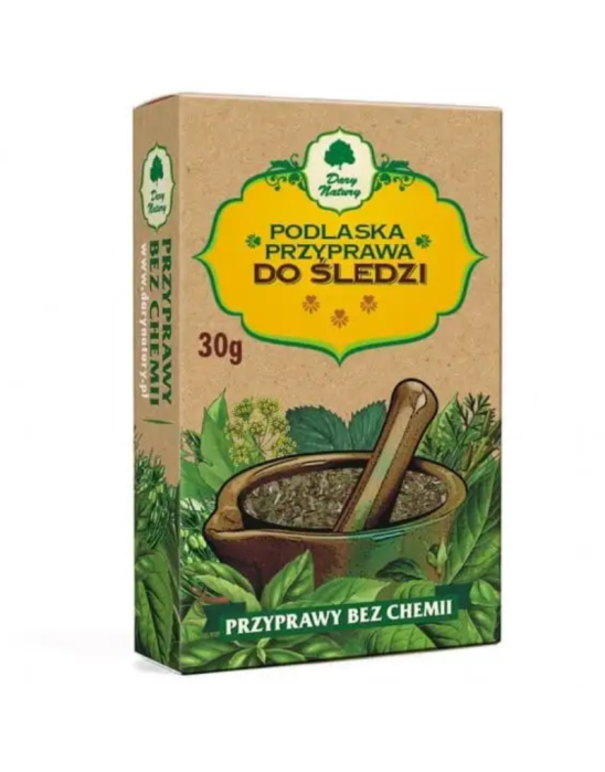 Podlaska przyprawa do śledzi 30 g | Dary Natury
