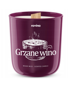 Świeca sojowa w szkle grzane wino 175 g | Ravina