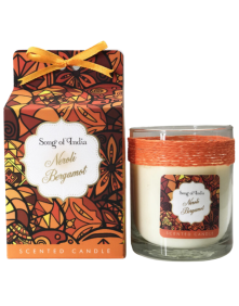 Świeca sojowa w szkle Neroli i Bergamotka 200 g | Song of India