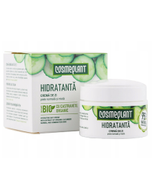 Nawilżający krem do twarzy na dzień ogórek 50 ml | Cosmeplant