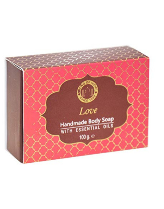 Ręcznie robione mydło glicerynowe Love 100 g | Song of India