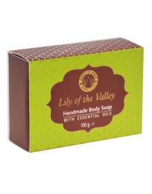 Ręcznie robione mydło glicerynowe Lily of the Valley 100 g | Song of India