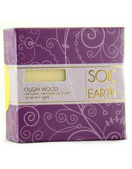 Ręcznie robione mydło Oud Wood 100g |Soil&Earth