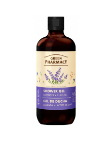 Żel pod prysznic lawenda i olej lniany 500 ml | Green Pharmacy