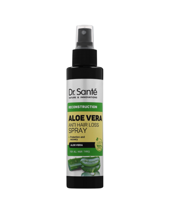 Spray aloesowy odbudowujący na włosy wypadające 150 ml | Dr Sante