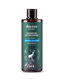 Nawilżający szampon do włosów dla mężczyzn 300 ml | Duetus