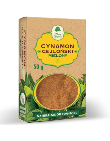 Cynamon cejloński mielony 50 g | Dary Natury
