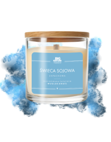 Świeca sojowa inspirowana zapachem Mugler Angel 155 g | Big Nature