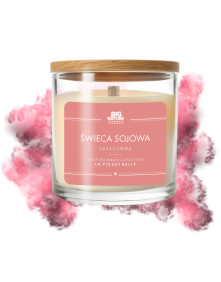 Świeca sojowa inspirowana zapachem La Vie Est Belle 155 g | Big Nature