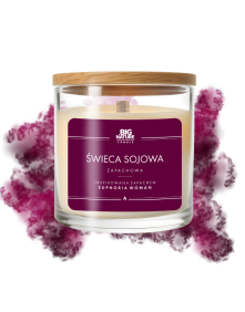 Świeca sojowa inspirowana zapachem Euphoria Woman 155 g | Big Nature
