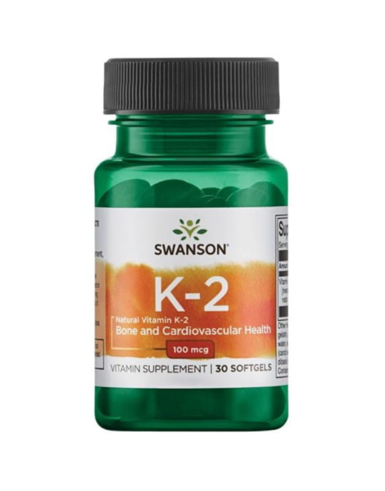 Witamina K2 100 μg 30 kaps | Swanson