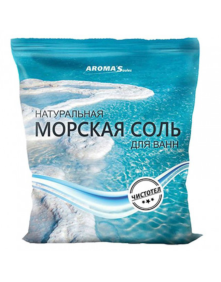 Sól morska do kąpieli z glistnikiem 1 kg | Aroma Saules