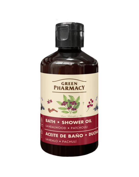 Olejek do kąpieli i pod prysznic drzewo sandałowe i paczula 250 ml | Green Pharmacy