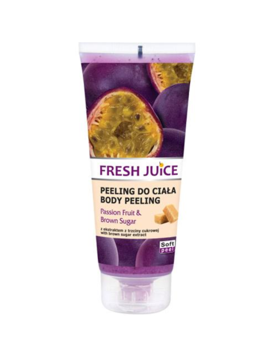 Peeling pod prysznic marakuja i cukier trzcinowy 200 ml | Fresh Juice