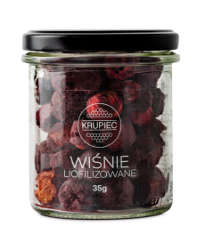 Wiśnie liofilizowane 35 g | Miody Krupiec
