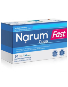 Fast caps 200 mg zdrowe jelita 30 kaps | Narum