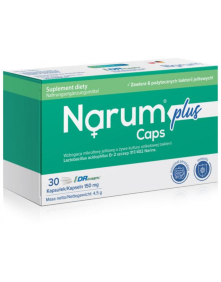 Caps plus 150 mg prawidłowa perystaltyka jelit 30 kaps | Narum