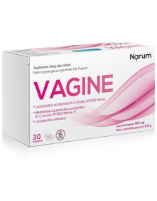 Vagine zdrowe drogi rodne 150 mg 30 kaps | Narum