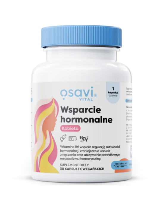 Wsparcie hormonalne dla kobiet 30 kaps | Osavi