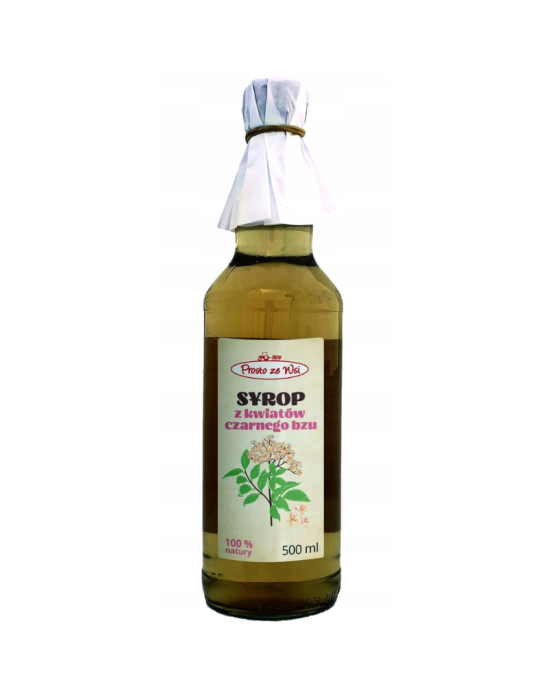 Syrop z kwiatów czarnego bzu 500 ml | Prosto ze Wsi