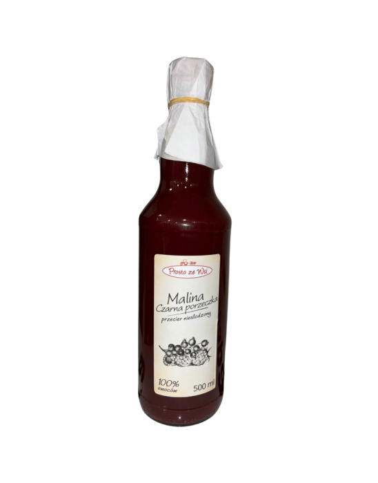 Sok przecierowy Malina Porzeczka Prosto ze wsi 500 ml