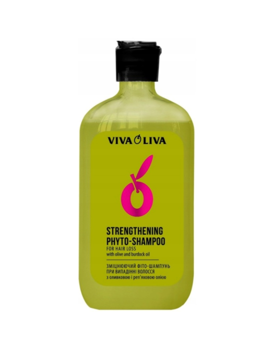 Wzmacniający fito-szampon przeciw wypadaniu włosów 400 ml | Viva Oliva