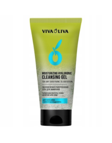 Nawilżający żel do mycia twarzy z kwasem hialuronowym 150 ml | Viva Oliva
